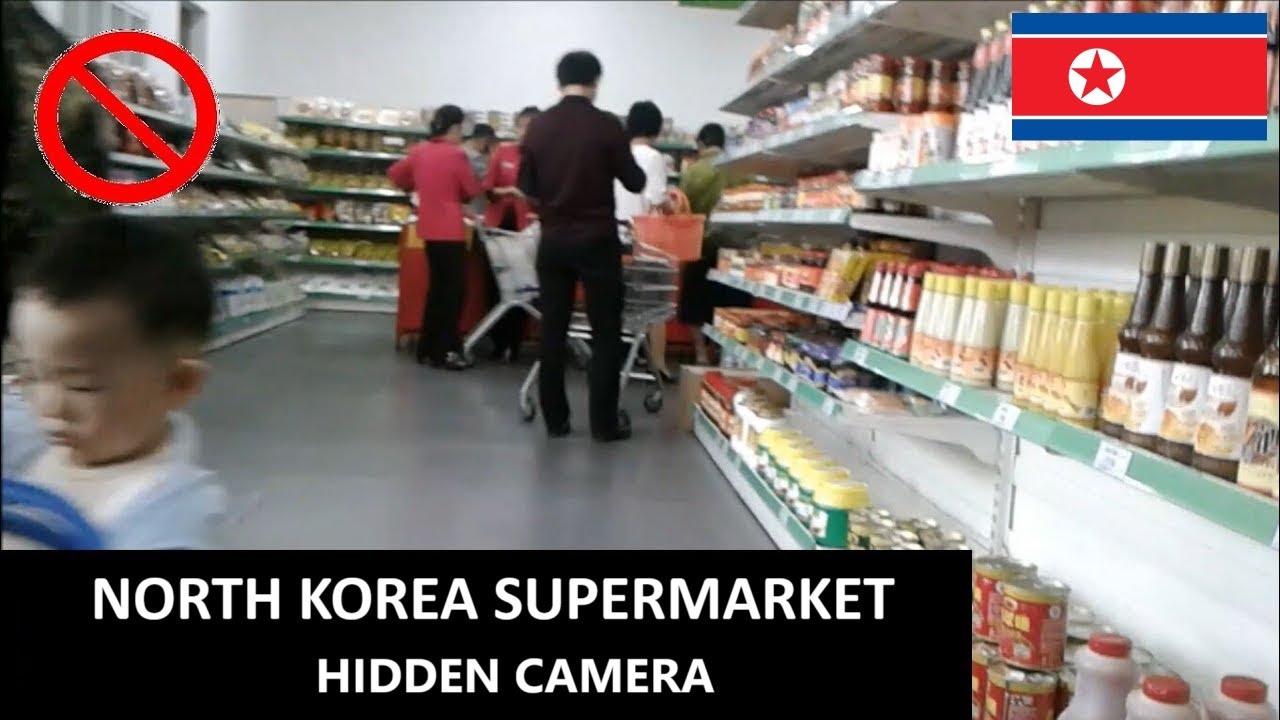 We filmed a SUPERMARKET in NORTH KOREA