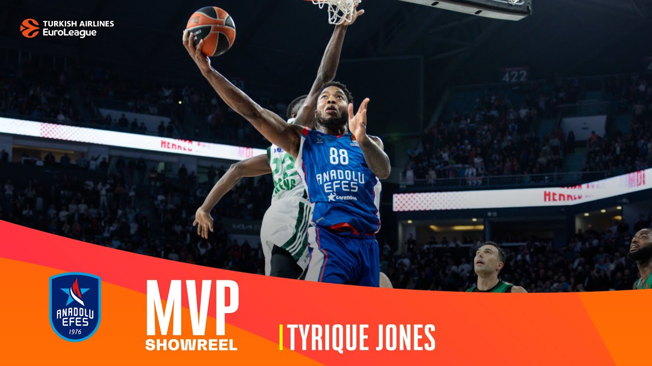 Tyrique Jones | MVP Showreel | Round 12 | 2023-24 Turkish Airlines EuroLeague