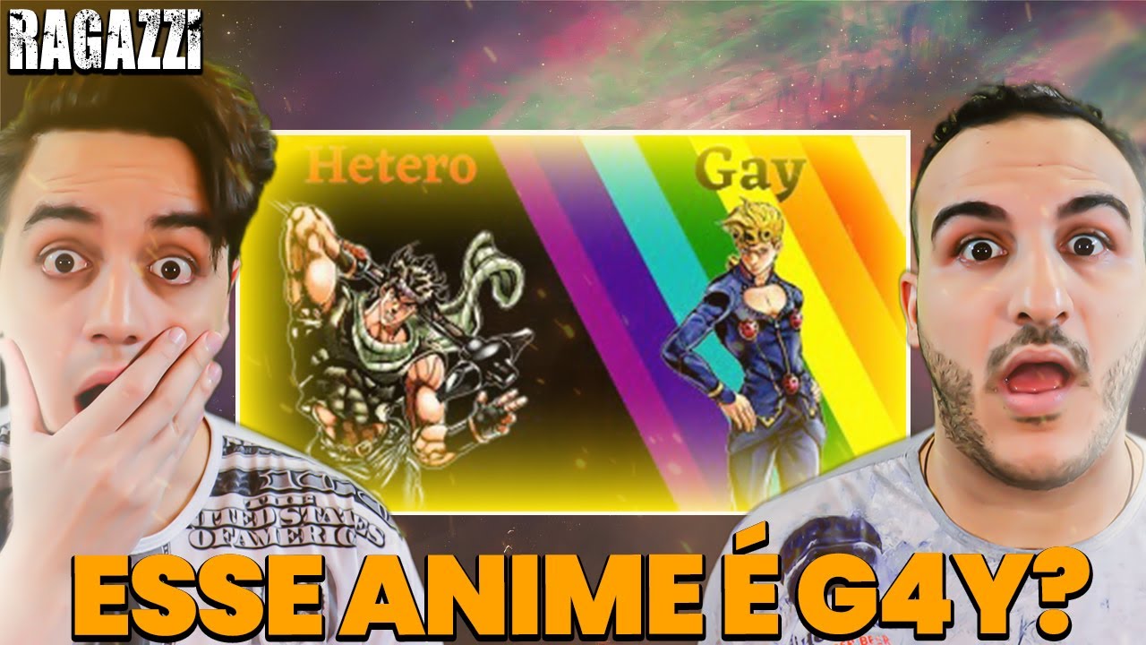 REAGINDO a QUAL É A PARTE MAIS GAY DE JOJO? •COMIC•