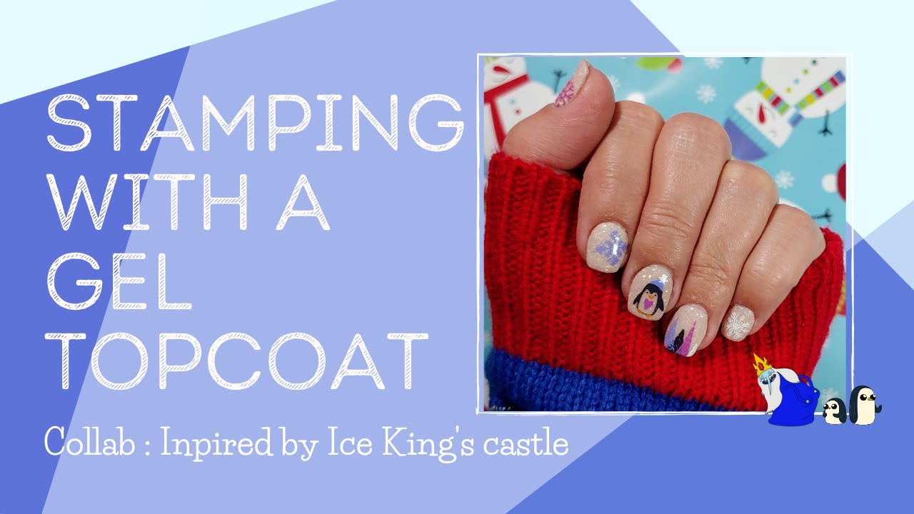 Retro Holiday Nails | How To | Layered Stamps + Gel | 12 Days of DipMas