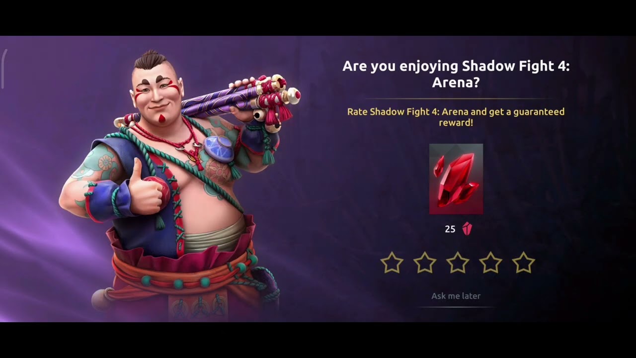 First Time Play SHADOW FIGHT 4 🙂