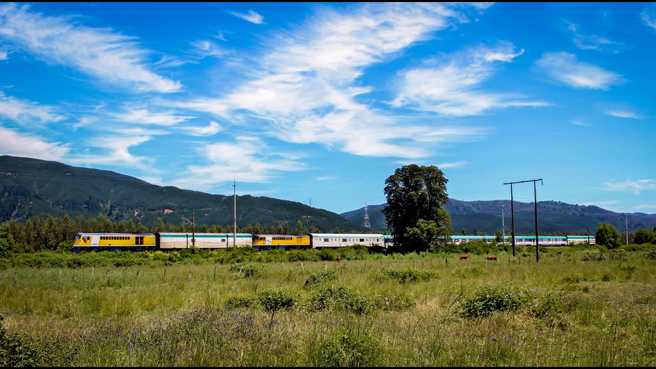 Trenes de Chile - Estación Quilacoya.