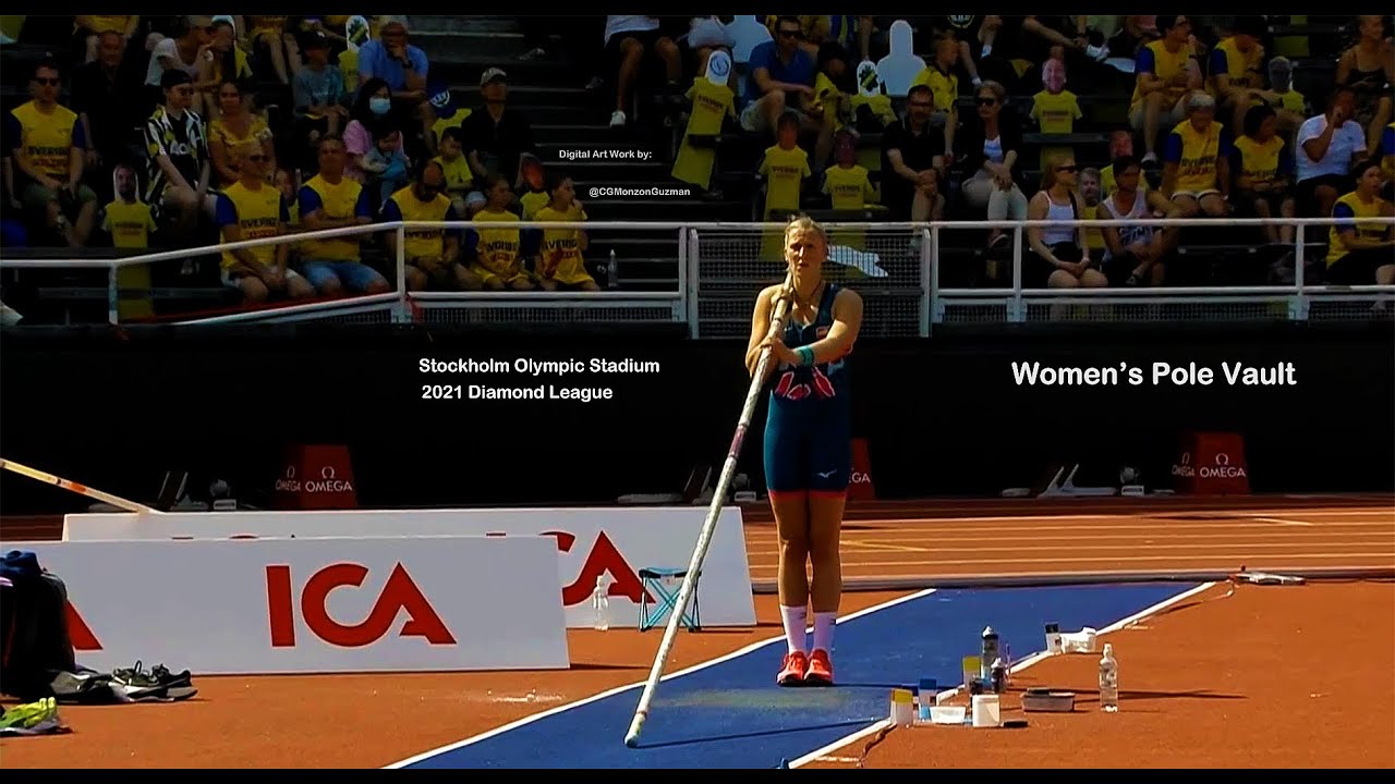 Women's Pole Vault.  Stockholm Olympic Stadium.  Diamond League.  July 4, 2021.