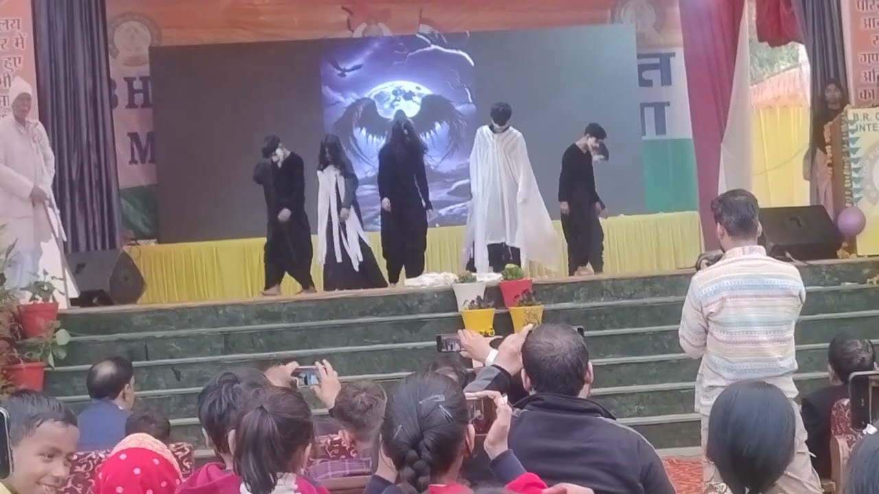 Goosebumps Horror Dance 😨🔥 | School Annual Function 2026  #HorrorDance#BRGopPublicInterCollege