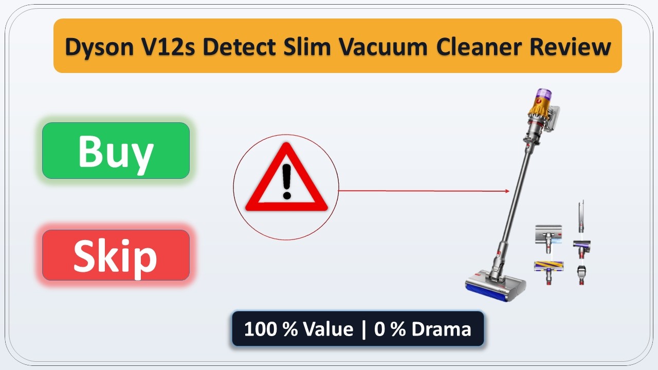 Обзор пылесоса Dyson V12 Detect Slim Absolute – легкий и мощный, или переоцененный? 🔥