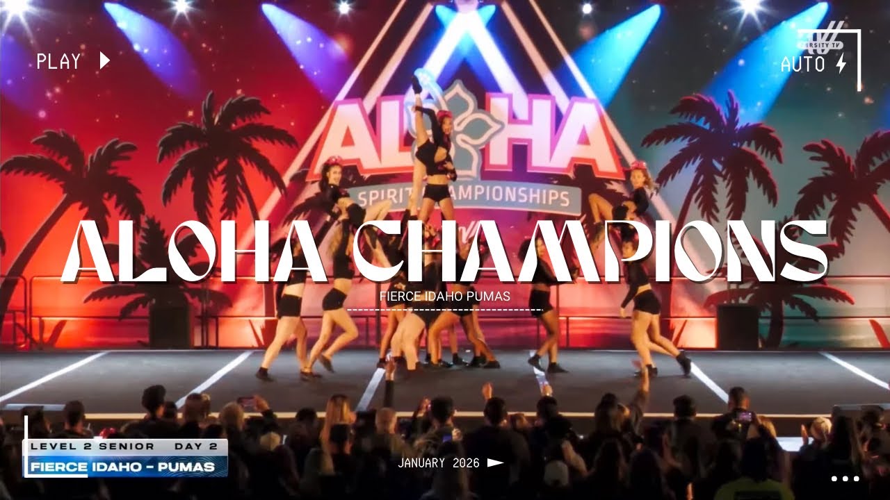 🐾Fierce Idaho Pumas • Aloha ‘26 Champs🥇