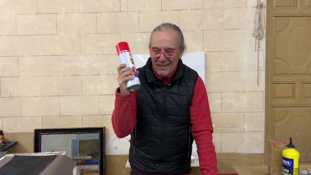 Equilibrio Asimétrico De Una Obra Abstracta. Equilibrio Visual y Composición de Pintura Abstracta.