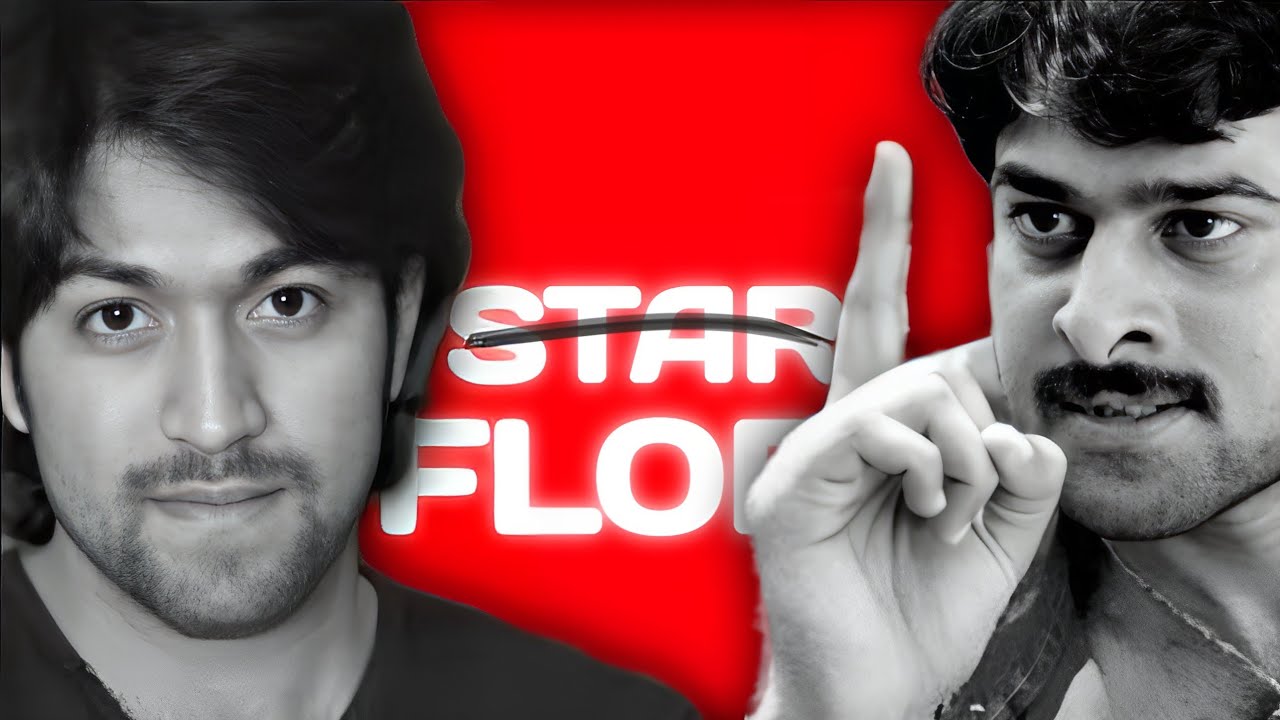 How Rocking Star Yash Can't Be A Flop Actor Like Prabhas || @AruWood