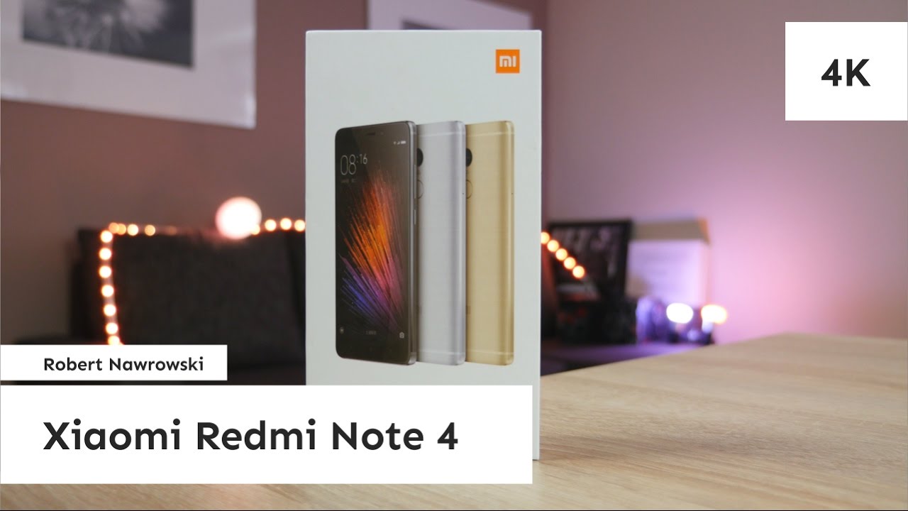 Xiaomi Redmi Note 4 Rozpakowanie + zapowiedź konkursu | Robert Nawrowski