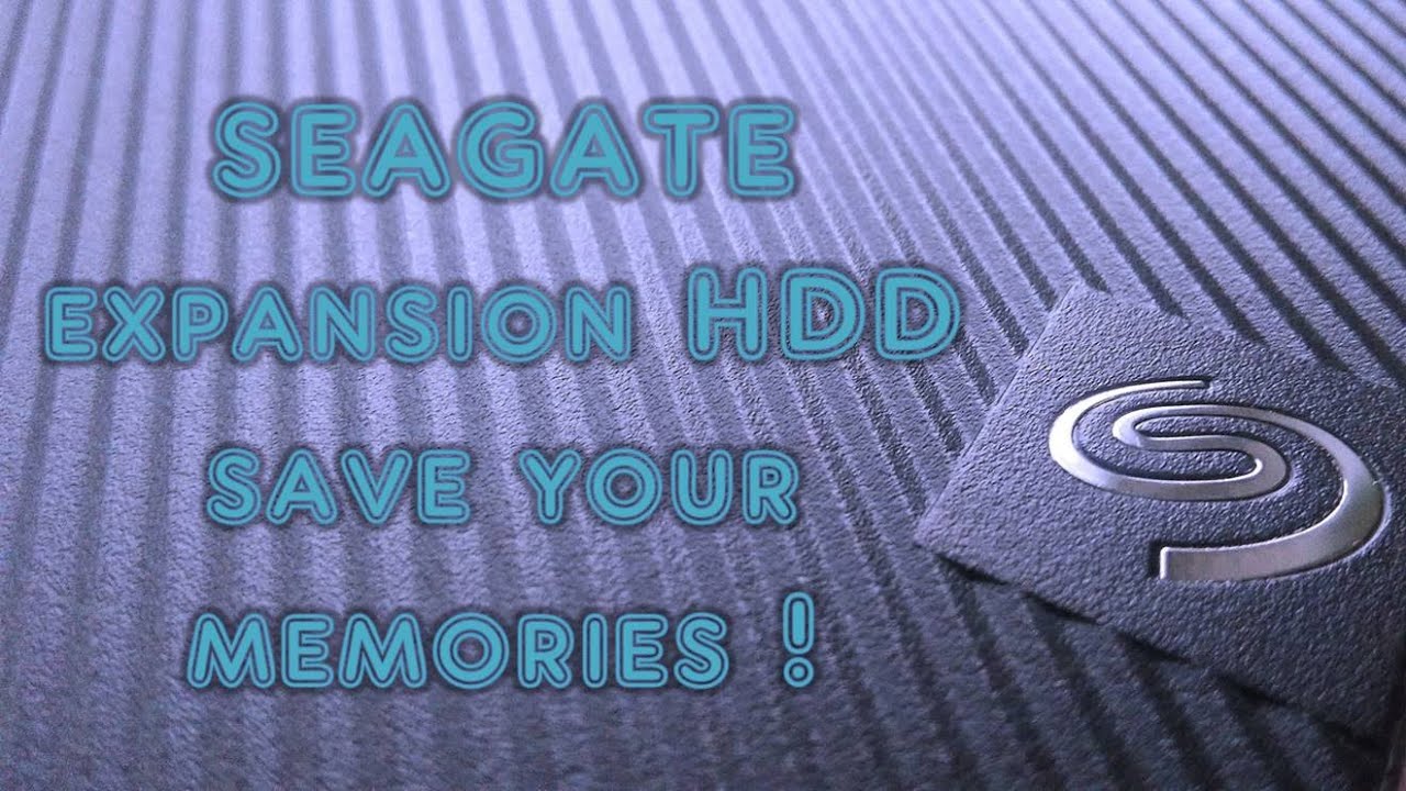Распаковка и первое впечатление от жесткого диска Seagate Expansion 8TB &mdash; простой и лаконичный (S...