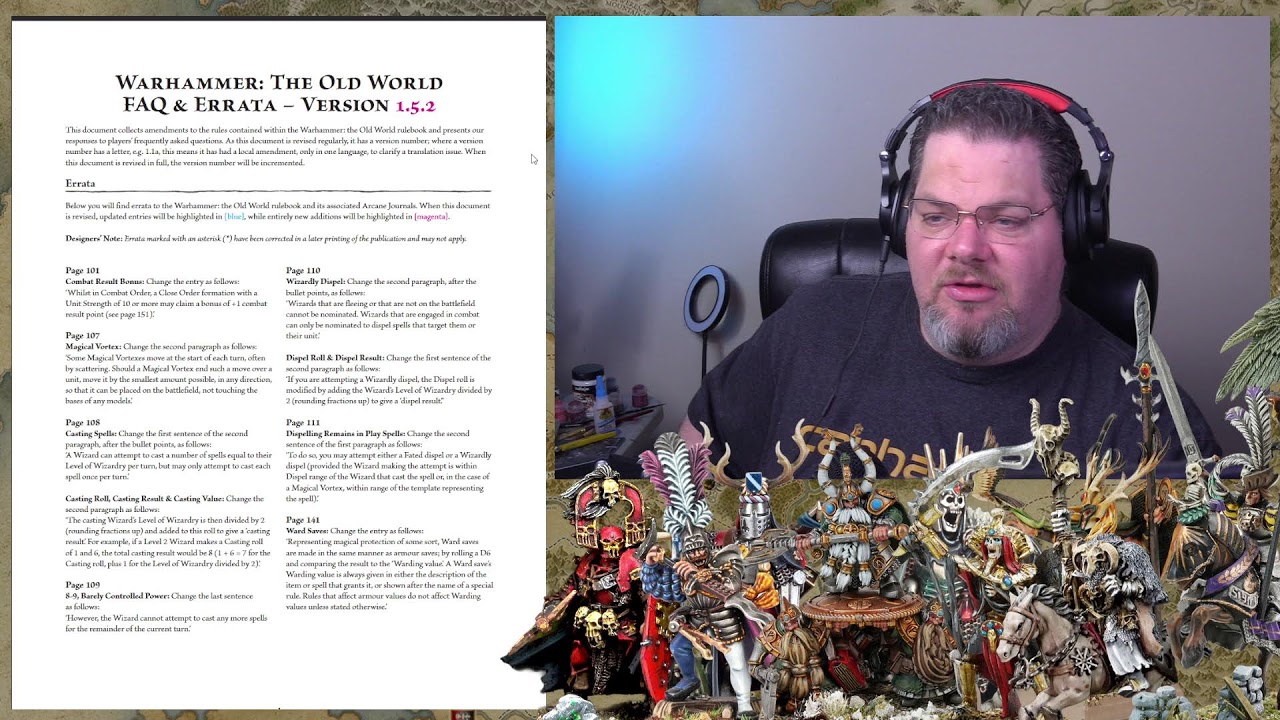 New Balance Update for Warhammer The Old World!