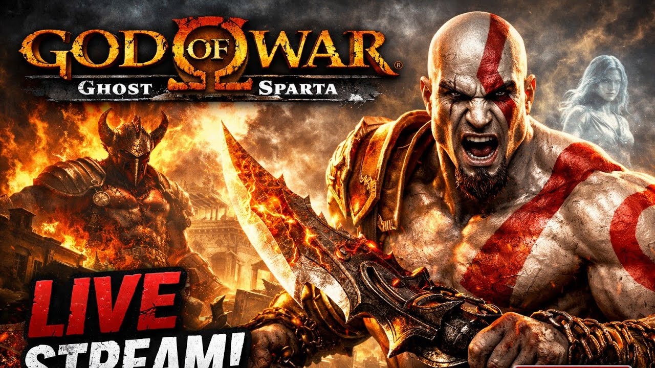 GOD OF WAR: GHOST OF SPARTA 🔥 | Kratos Rage Mode | Full Gameplay Live Stream