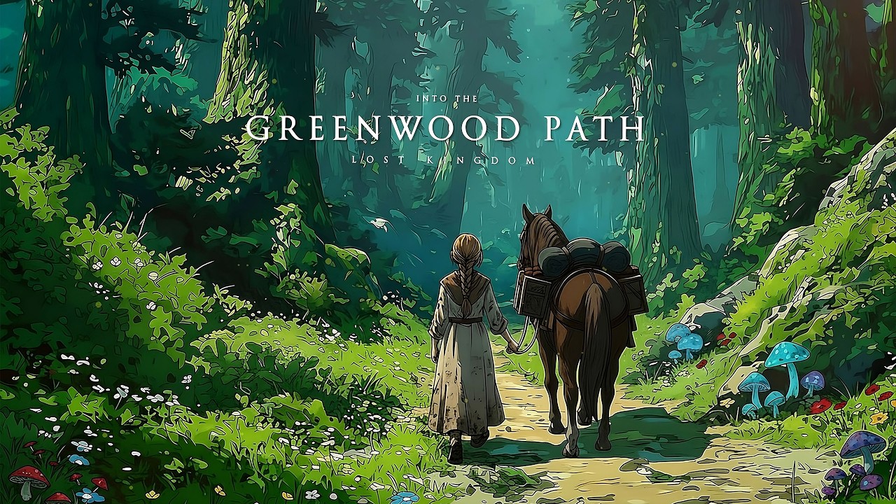 Medieval Music for Focus & Relaxation | Into The Greenwood Path