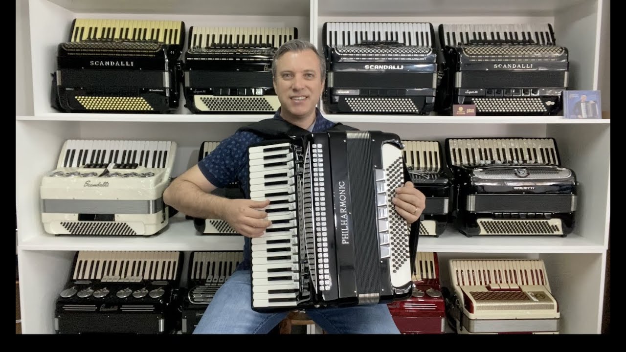 Acordeon Philharmonic - Quarta Cassoto Duplo 48,5 cm - Jeferson Oliveira