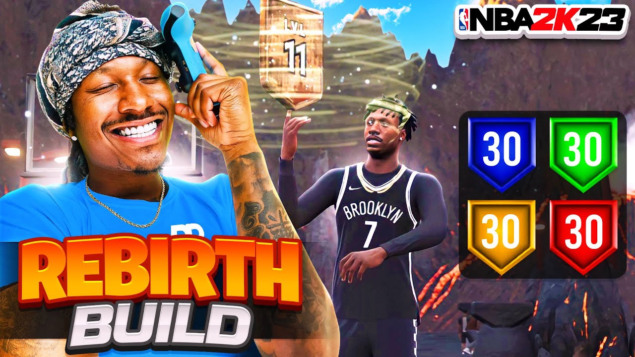 My REBIRTH BUILD Can BREAK ANKLES And CONTACT DUNK On NBA 2K23...