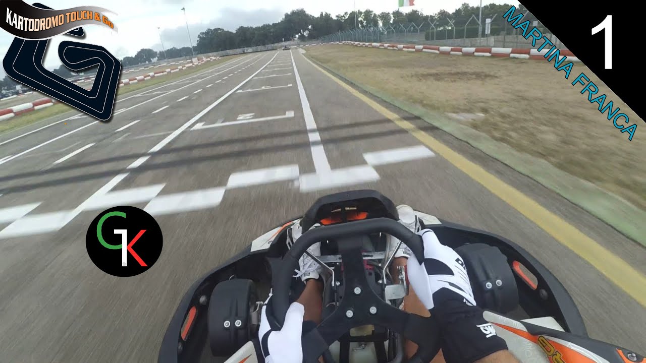 GUIDO PER LA PRIMA VOLTA AL KARTODROMO TOUCH & GO DI MARTINA FRANCA CON UN CRG  | *bellisssimo*