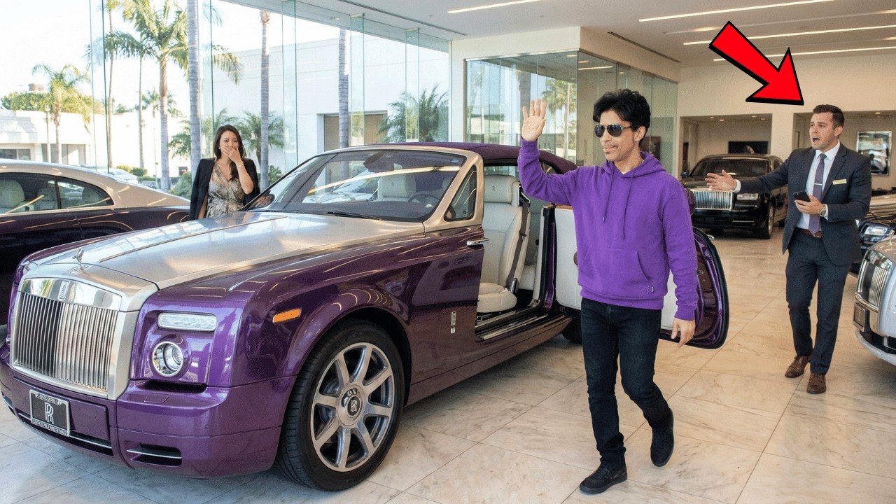Salesman Told Prince 'You Can't Afford The $1.2M Purple Rolls Royce' — Then Prince Walked Away