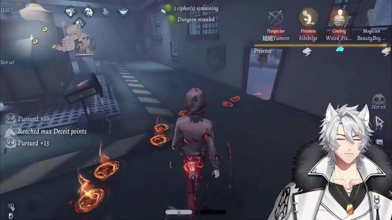 Identity V Ranked Happy Monday!!| Comfy Wolf stream 🐺🐺