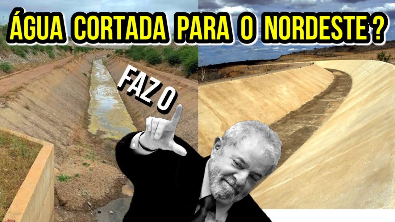 Descobrimos a VERDADE do corte de ÁGUA da TRANSPOSIÇÃO do Rio São Francisco, LULA CORTOU OU NÃO?