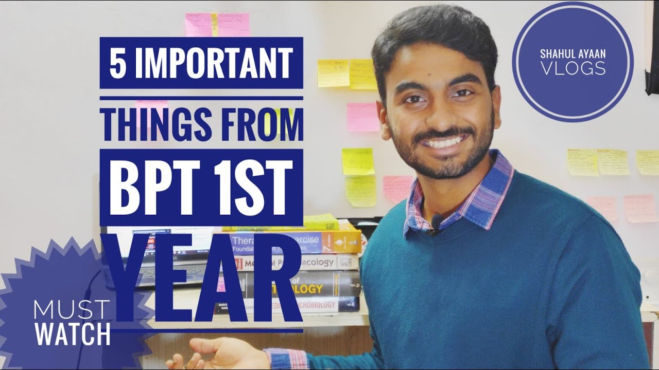 5 IMPORTANT THINGS I LEARNT IN MY BPT 1ST YEAR //SHAHUL AYAAN VLOGS