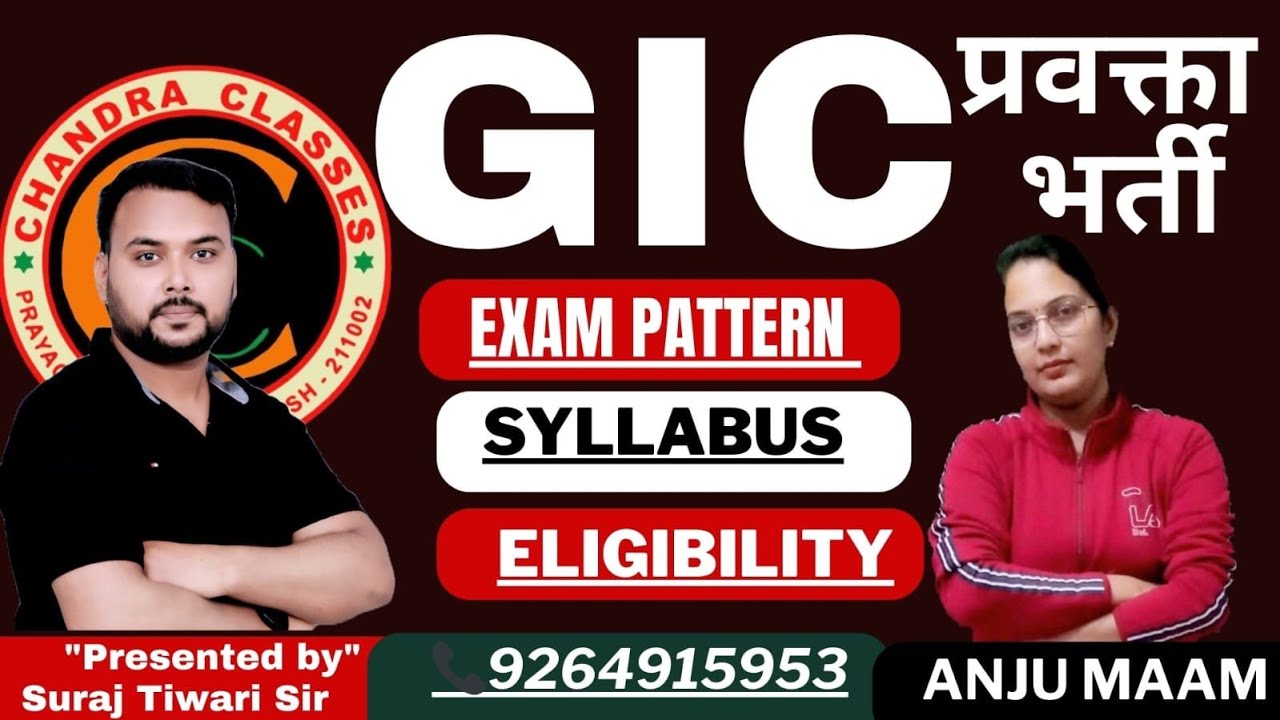 UP GIC Lecturer Recruitment 2025 Full Details | Eligibility, Syllabus, Exam Pattern & Apply Process.