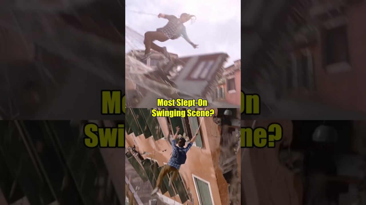 We need to see more Spider-Man swinging in the next movie !