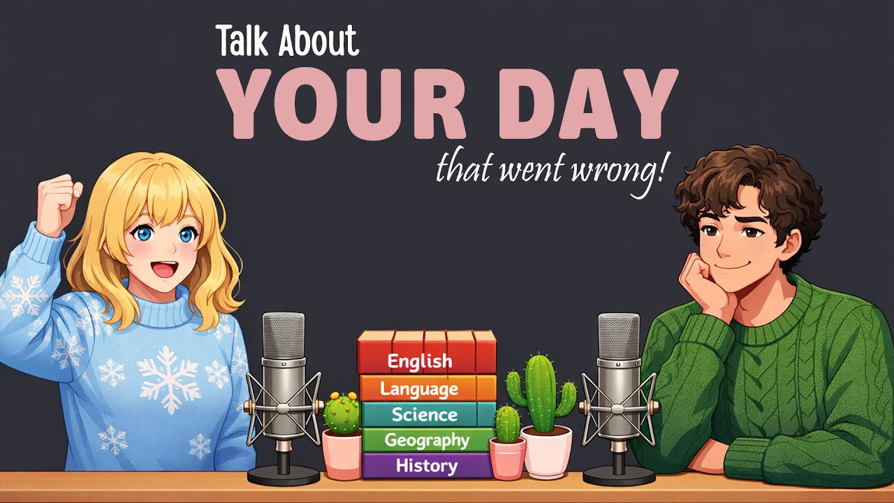 Easy English Conversation | Talk About Your Day That Went Wrong