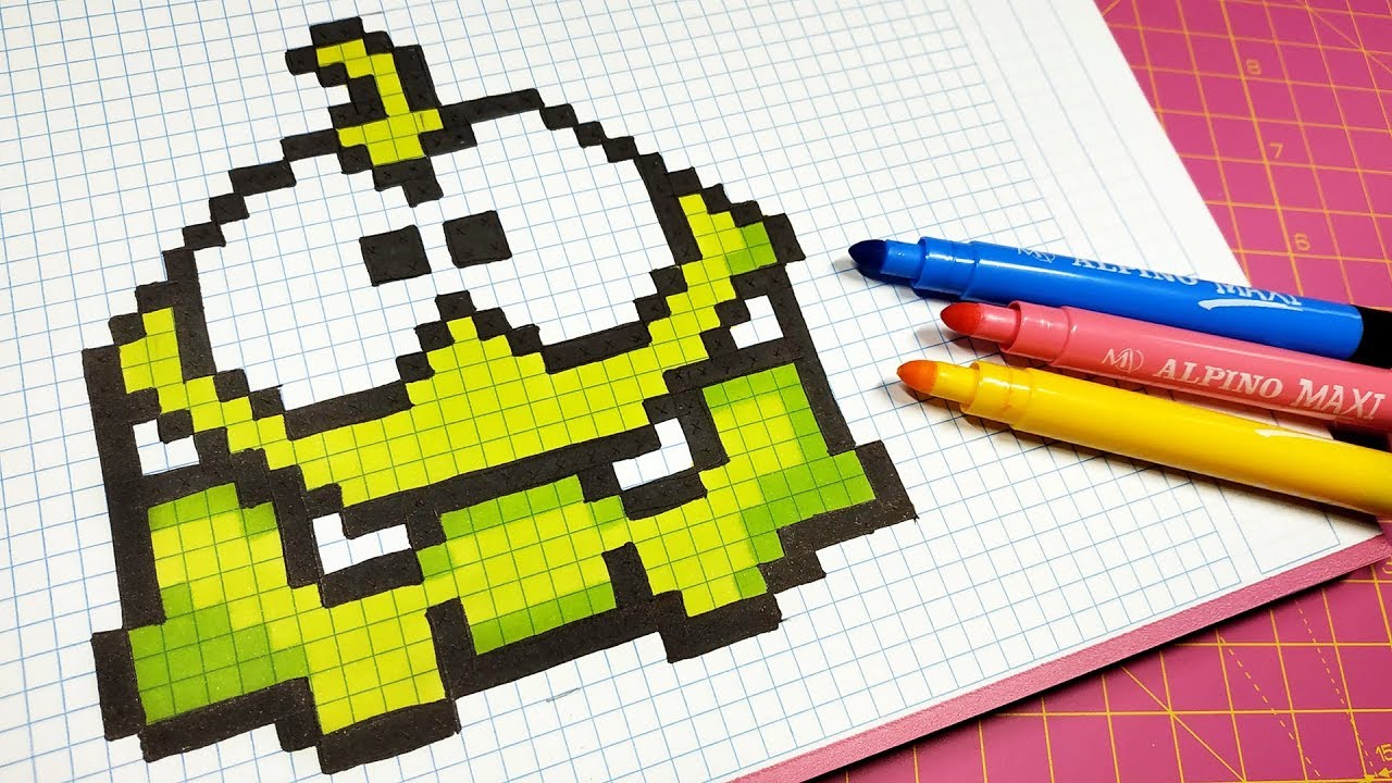 Handmade Pixel Art - How To Draw Cute the Rope #pixelart