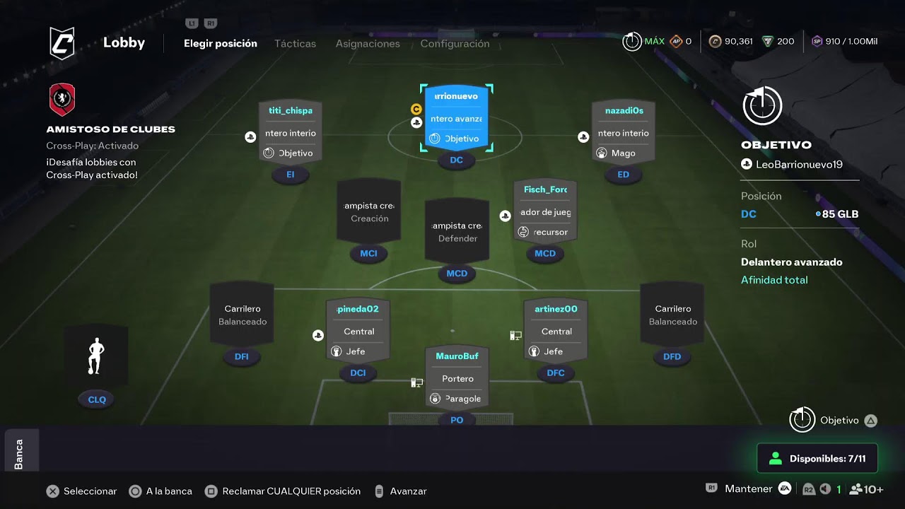 Amistosos-Clubes Pro-FC26