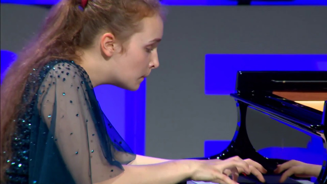 Anastasiia Kliuchereva 14 y.o.Bach, Beethoven, Liszt