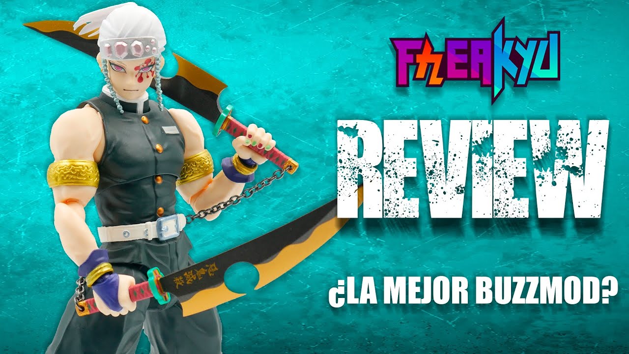 Uzui Buzzmod - Review en Español #demonslayer #tengenuzui #actionfigures  #2023
