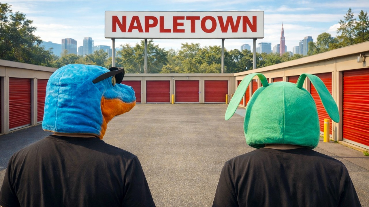 VÄLKOMNEN TILL NAPLETOWN - Storage Hunter Simulator med ChrisWhippit