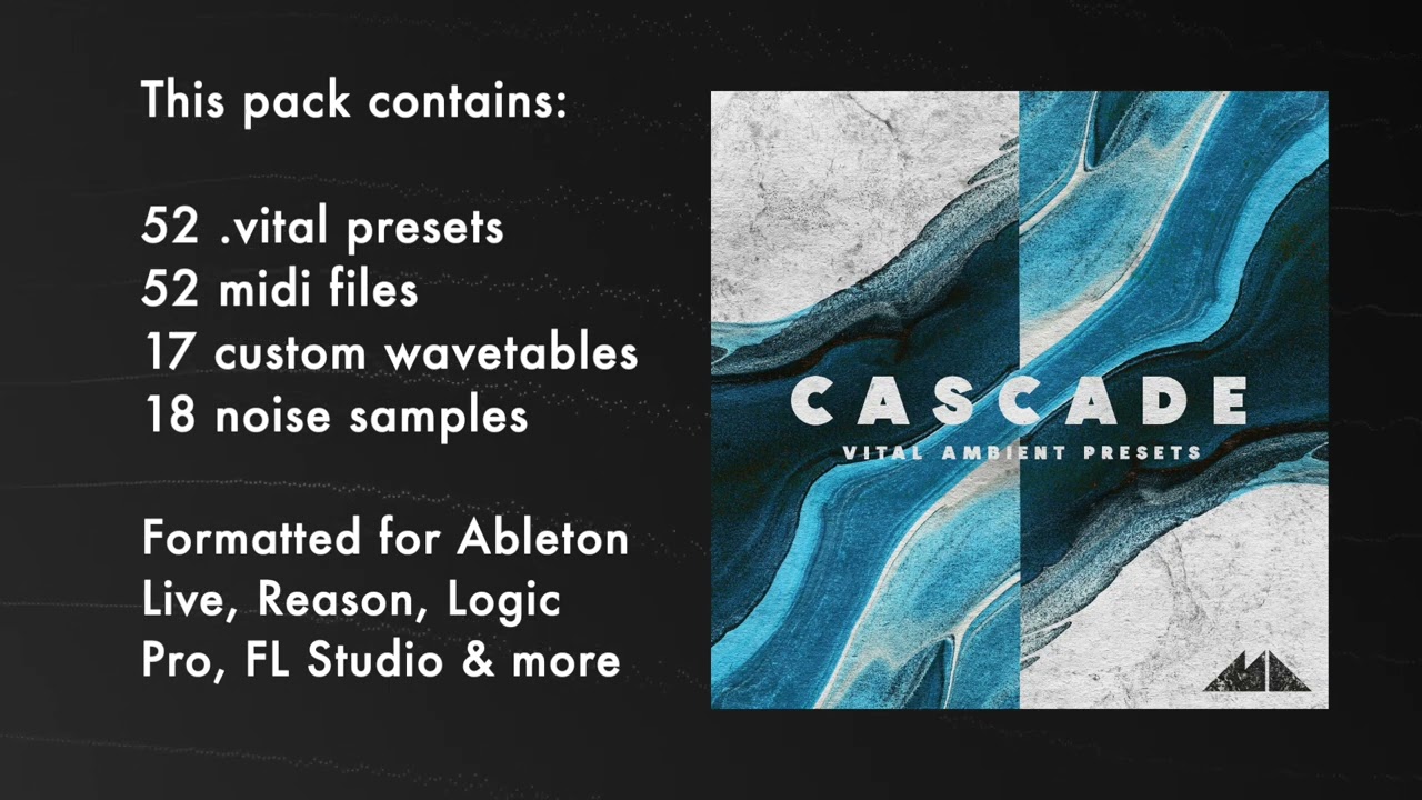 Cascade - Vital Ambient Presets Demo
