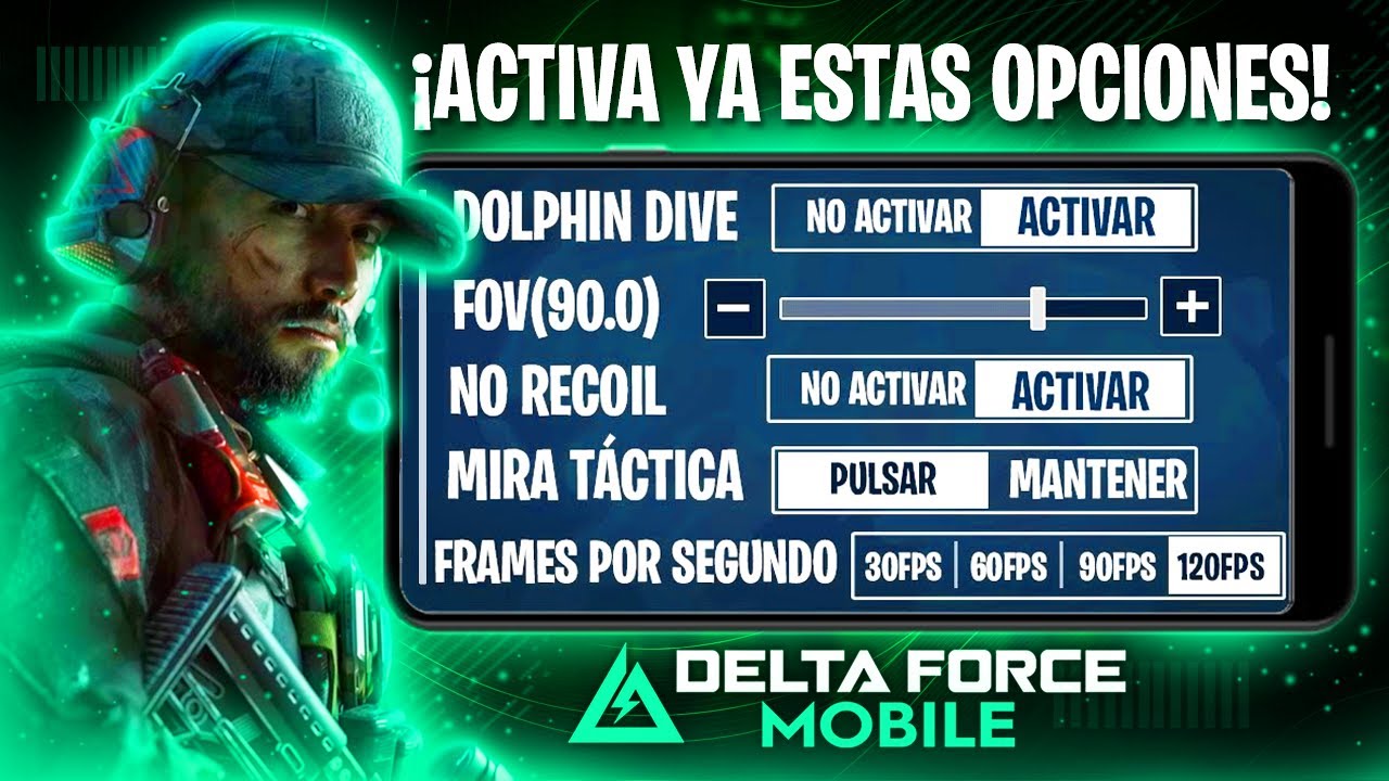 +17 AJUSTES para SER UN PRO en DELTA FORCE MOBILE [LANZAMIENTO GLOBAL]