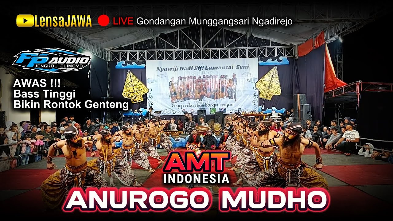 Bergema !!! WAROK AMT ANUROGO MUDHO TAMBAKSARI - LIVE Gondangan Munggangsari Ngadirejo