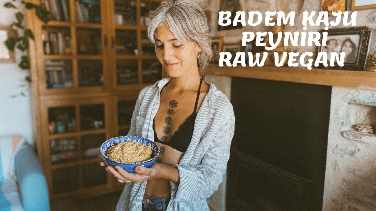 Badem Kaju Peyniri Raw Vegan (Çiğ Vegan)