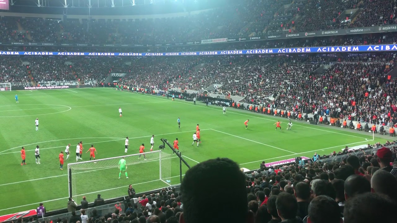 Beşiktaş başakşehir burak yılmaz gol anı..