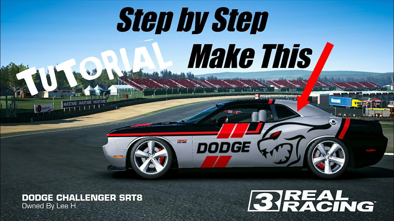 [ Tutorial ] Real Racing 3 Customization Vinyl: Dodge Challenger SRT8