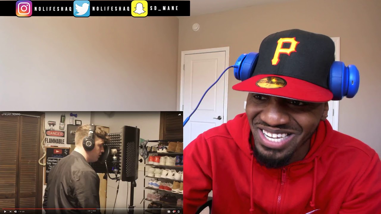 iamtherealak- UPROAR (REMIX) | REACTION