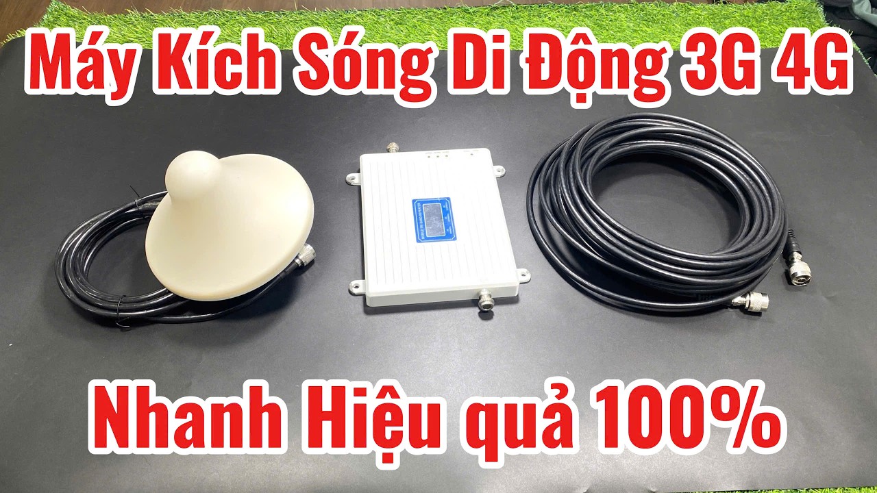 Bộ kích Sóng Di Động Các Nhà Mạng Cực Khỏe Chỉ Mất 5 Phút #kichsongdidong #maykichsong