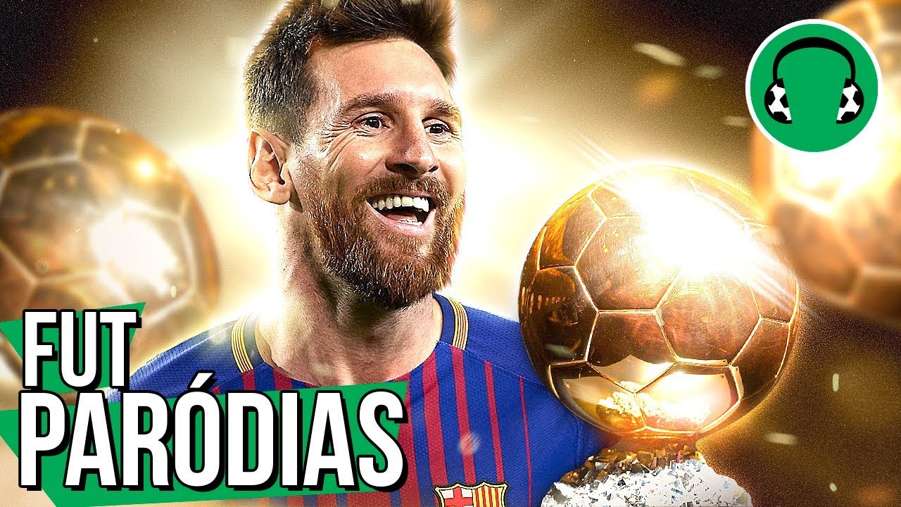 ♫ MESSI ERGUE A 6ª BOLA DE OURO | Paródia Radioactive - Imagine Dragons