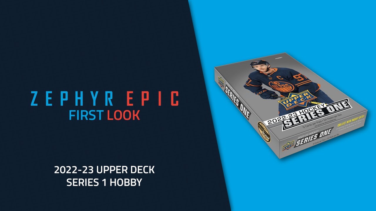 ПЕРВЫЙ ВЗГЛЯД: Upper Deck Series 1 Hobby Box Break 2022-23