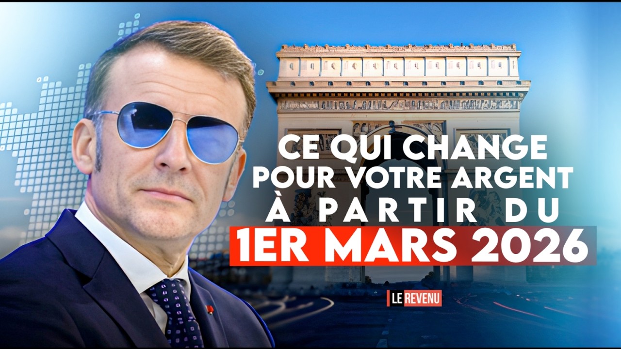 Ce qui change pour votre argent à partir du 1er mars 2026