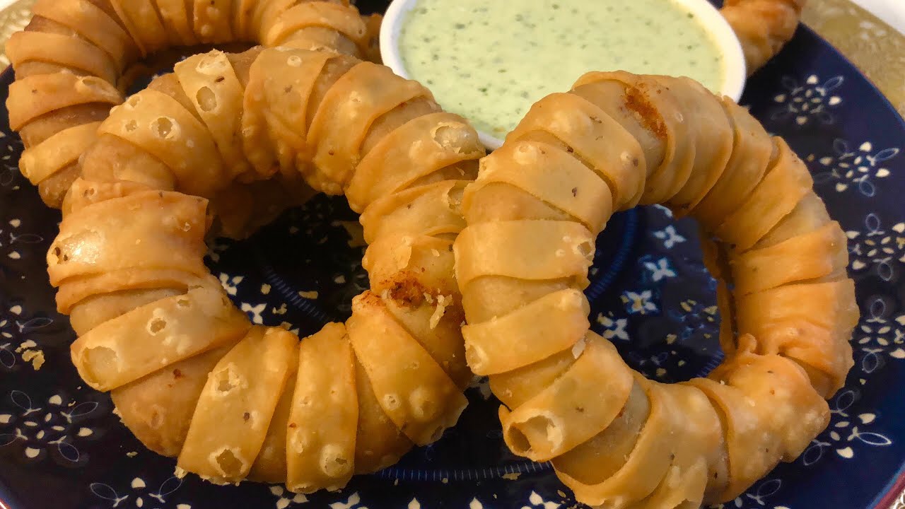 Crispy Ring Samosa Recipe || Ramzan Special || Asia’s kitchen 