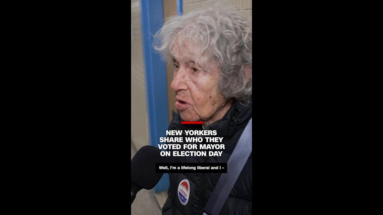 New Yorkers share who they voted for mayor on Election Day