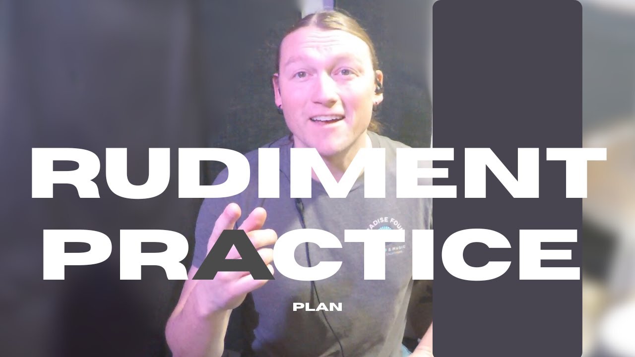 The Rudiment Practice System That Actually Works