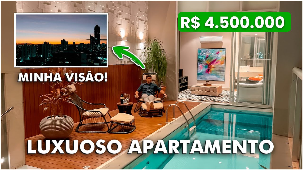 Tour por Apartamento Luxuoso em Campo Grande - MS