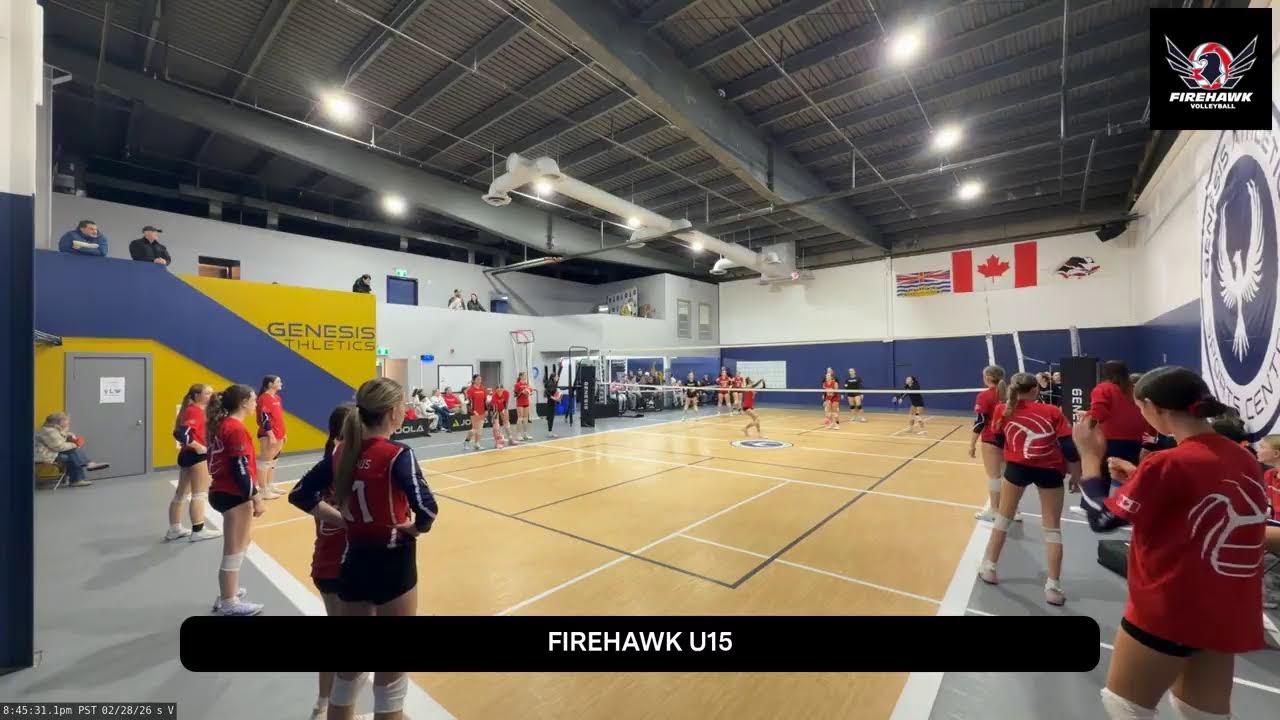 FIREHAWK U15 vs. Kelowna VC (2026.02.28)