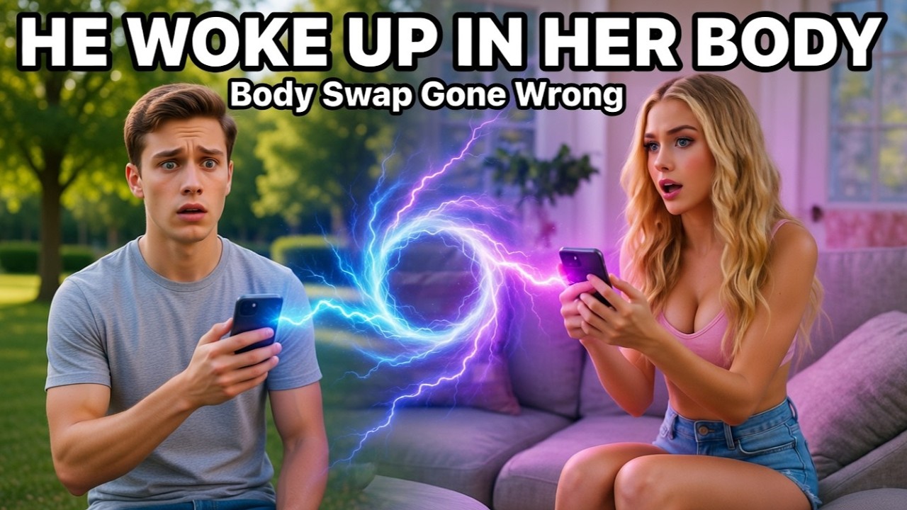 Body Swapped and Now I Can't Swap Back - TGTF Lesbian swap
