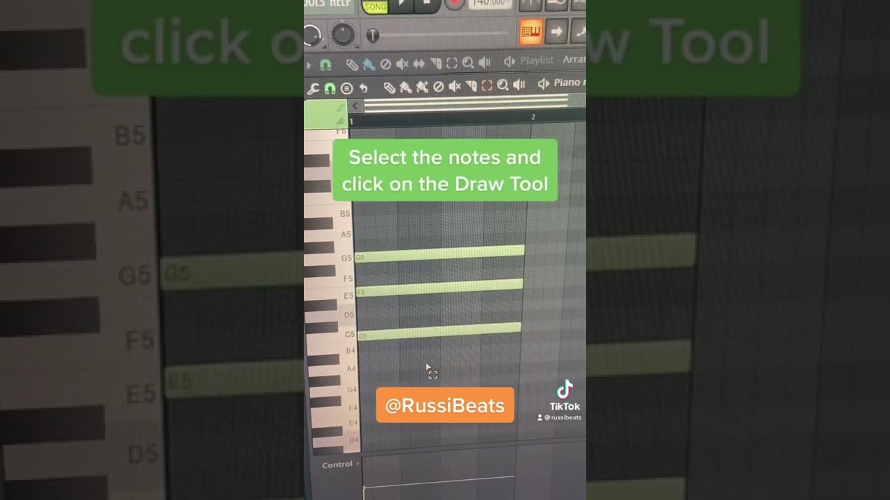 FL Studio 20 Hot Key : How to Clone Notes in the Piano Roll